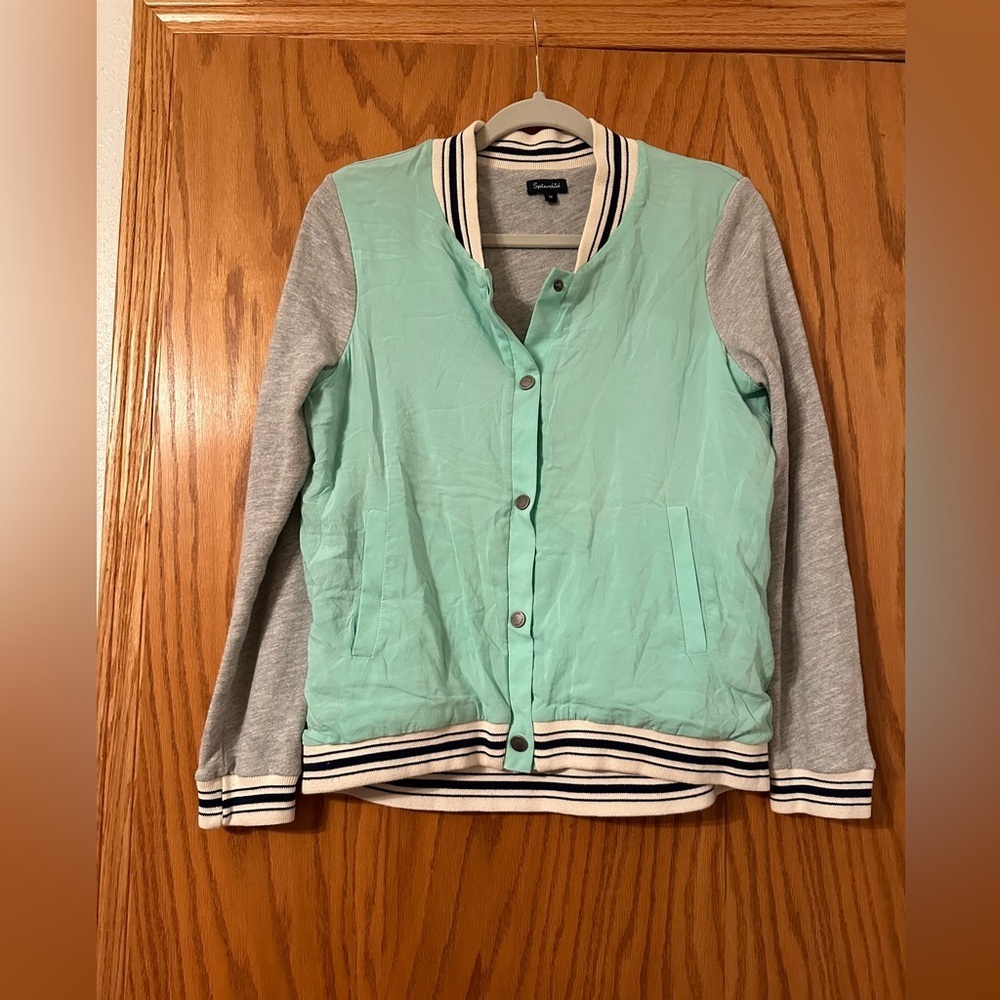 Splendid Sweatshirt Bomber Jacket - Size M